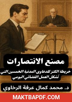 غلاف كتاب مصنع الانتصارات - خريطة الكنز للدعاوى المدنية الخمسين