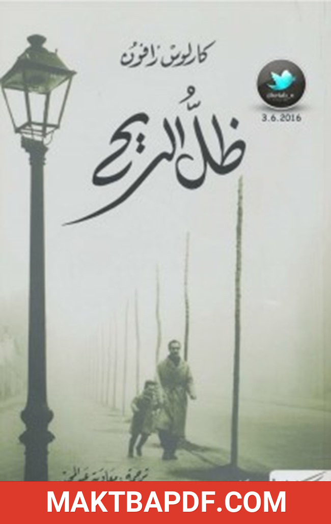 غلاف كتاب ظل الريح