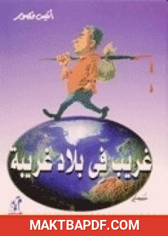 غلاف كتاب غريب في بلاد غريبة