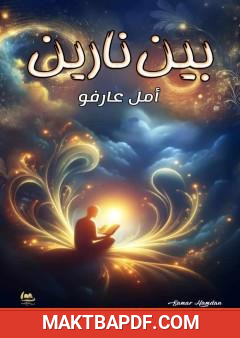 غلاف كتاب بين نارين