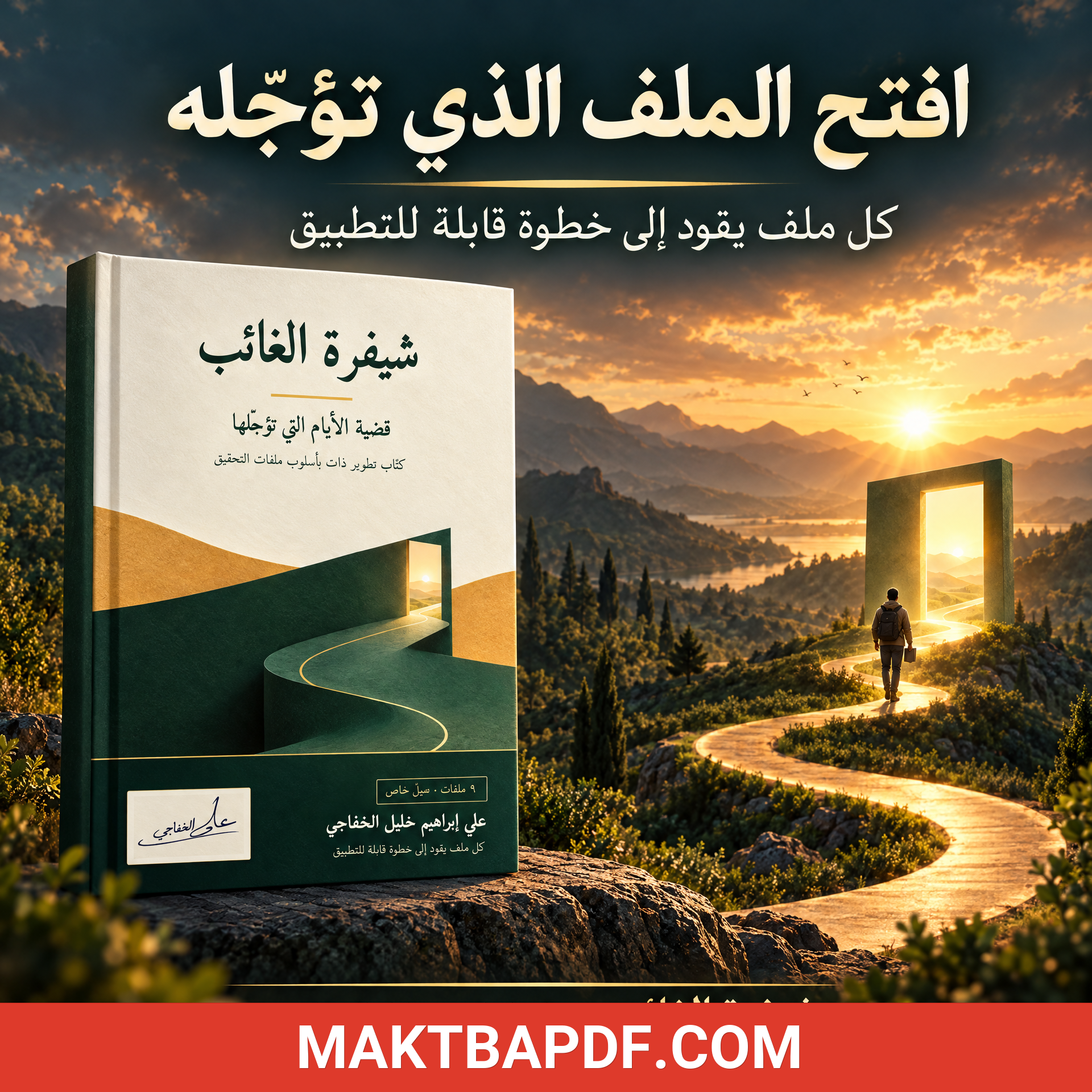 غلاف كتاب شيفرة الغائب