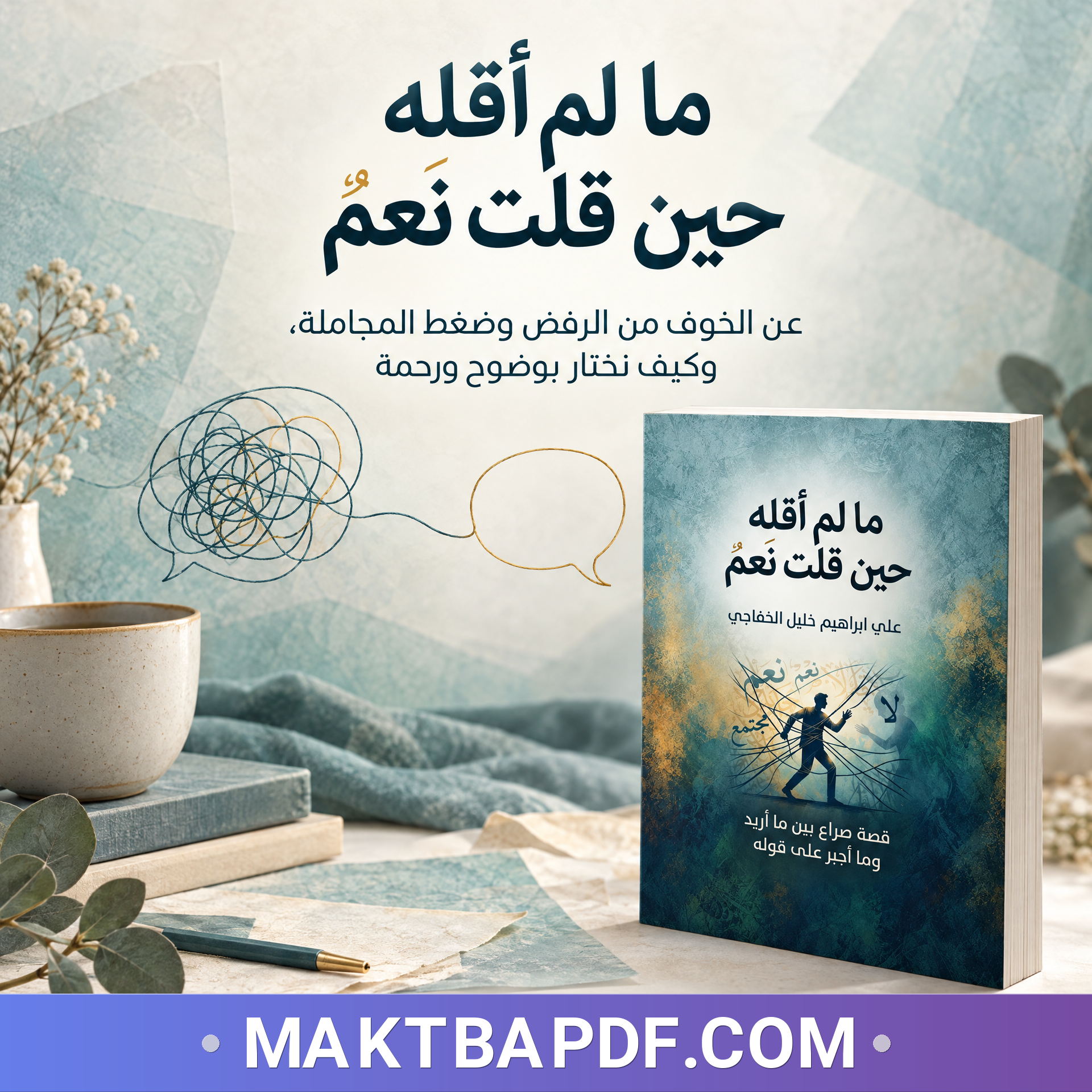 غلاف كتاب ما لم أقله حين قلت نعم